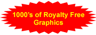 1000’s of Royalty Free Graphics included with EasyStoreMaker Pro