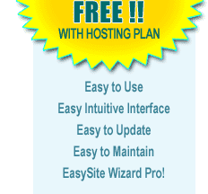 EasySite Wizard Pro Website Builder is Easy to Use, Easy Intuitive Interface, Easy to Update, and Easy to Maintain!