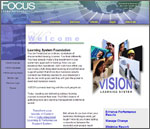 Custom Website for Focus Learning Corporation