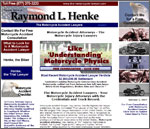 Custom Website for Raymond Henke - Attorney at Law