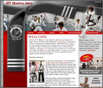 Custom Website for HT Martial Arts
